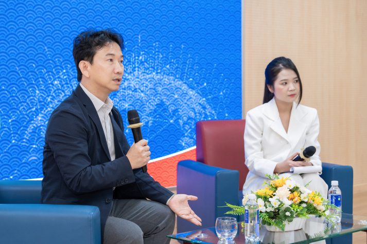 Doanh nhân Ngô Hoài Đức truyền cảm hứng quản trị và phát triển nghề nghiệp cho sinh viên HUTECH 63