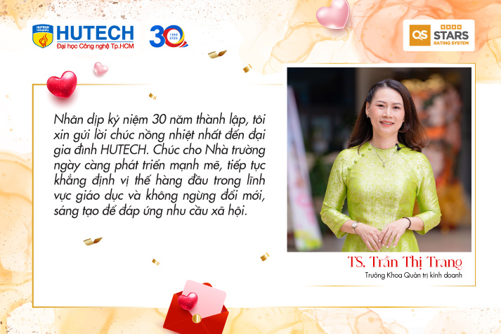 [Video] [HUTECH 30 năm] HUTECH tuổi 30 - kỳ vọng của người đồng hành 75
