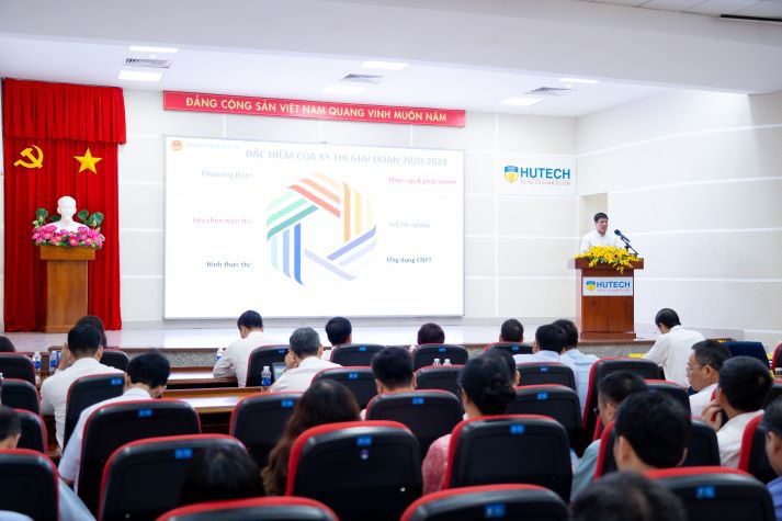 HUTECH đăng cai tổ chức Hội nghị Tổng kết công tác tổ chức kỳ thi tốt nghiệp THPT giai đoạn 2020-2024 và chuẩn bị kỳ thi từ 2025 66