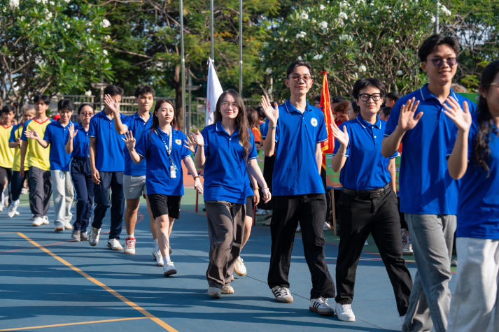 Hơn 2000 vận động viên hội tụ, thổi bùng không khí khai mạc HUTECH Games 2026 40