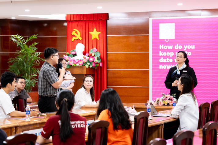 HUTECH-ers explore the potential of AI in media with expert from Macquarie University 70