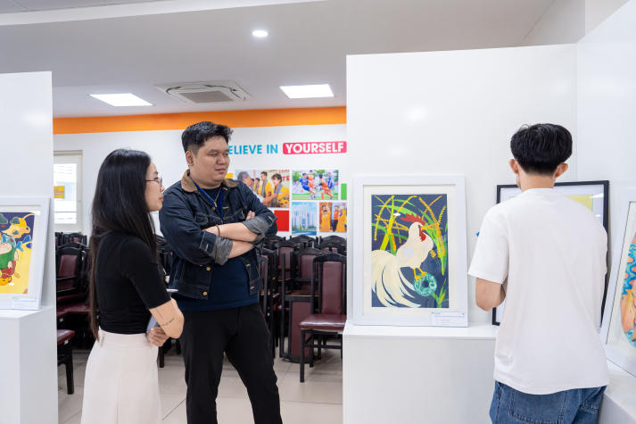 Khi 12 con giáp trở thành ngôn ngữ sáng tạo của sinh viên Thiết kế đồ họa HUTECH 37