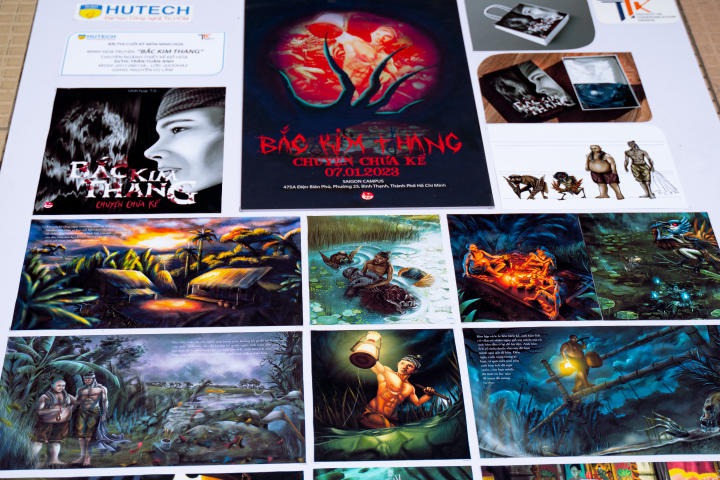 Sinh viên Thiết kế đồ họa “trình làng” loạt sản phẩm cuối kỳ ấn tượng tại triển lãm 119