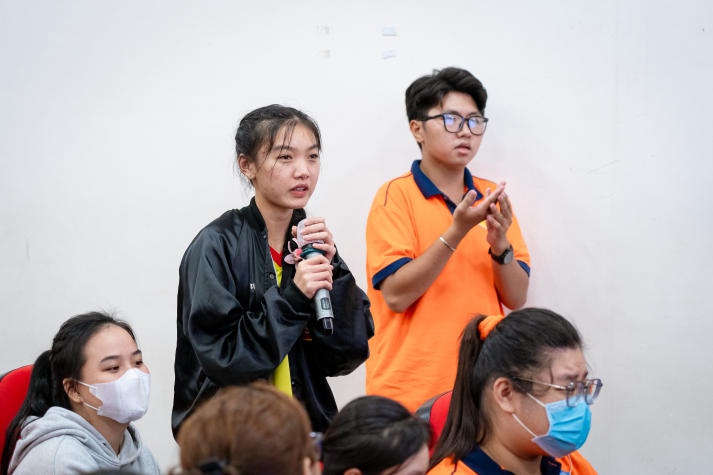 Sinh viên Khoa Quản trị kinh doanh HUTECH tập huấn kỹ năng tuyển dụng nhân lực cùng HR1 Vietnam 59