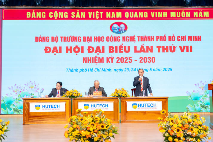Đại hội Đại biểu Đảng bộ HUTECH lần VII: Khởi đầu vững vàng cho nhiệm kỳ 2025-2030 35