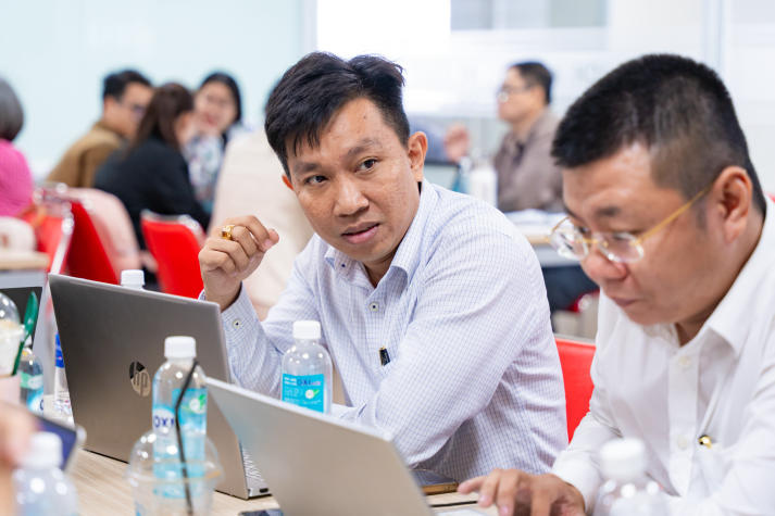 Giảng viên HUTECH tăng cường kinh nghiệm giảng dạy học phần Tư duy thiết kế dự án 78