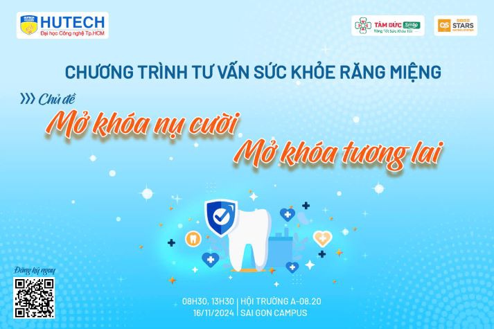 Chăm sóc sức khỏe răng miệng, sinh viên HUTECH tự tin “mở khóa” nụ cười vào 16/11 tới 8