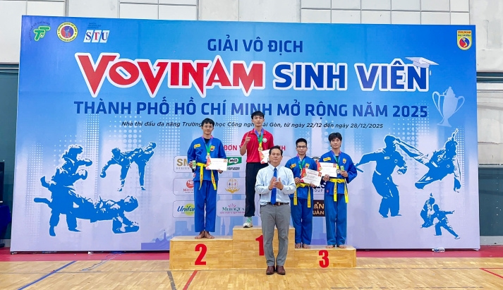 Đội tuyển Vovinam HUTECH gặt hái 09 tấm huy chương tại Giải Vô địch Vovinam Sinh viên TP.HCM mở rộng lần 2 73