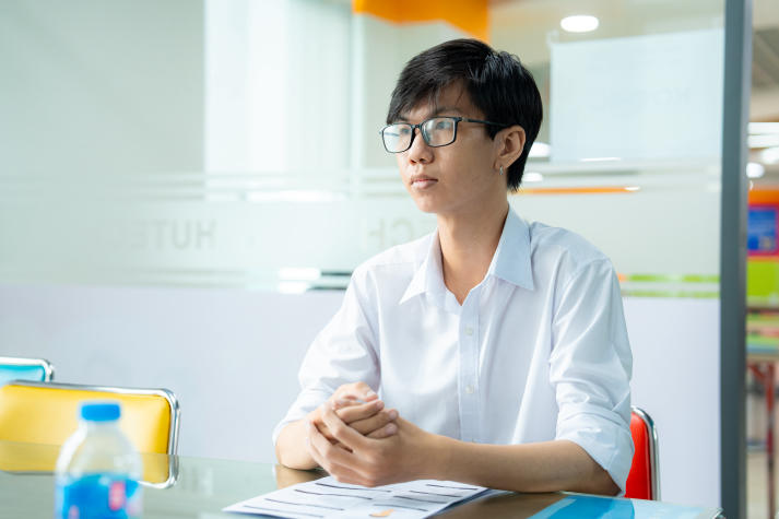 Doanh nghiệp phỏng vấn tuyển dụng trực tiếp: Sinh viên Xây dựng - Kiến trúc - Nội thất nắm bắt cơ hội việc làm ngay từ giảng đường 28