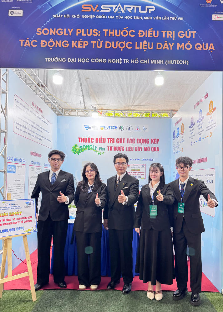Sinh viên HUTECH giành giải Nhì SV Startup 2026 với dự án dược liệu giàu tiềm năng 33