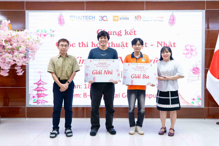 Chung kết "Kim bảng Nhật ngữ": Sân chơi trí tuệ, lan toả văn hóa Nhật Bản tại VJIT 221