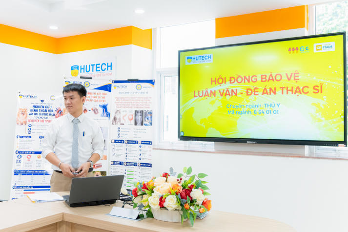 Từ bệnh lý thường gặp đến kỹ thuật chuyên sâu, buổi bảo vệ luận văn/đề án Thạc sĩ ngành Thú y bám sát thực tiễn điều trị 14