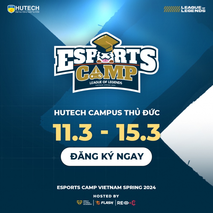 HUTECH-ers đổi mới trải nghiệm cùng “Esports Camp Spring 2024” tại Thu Duc Campus 15