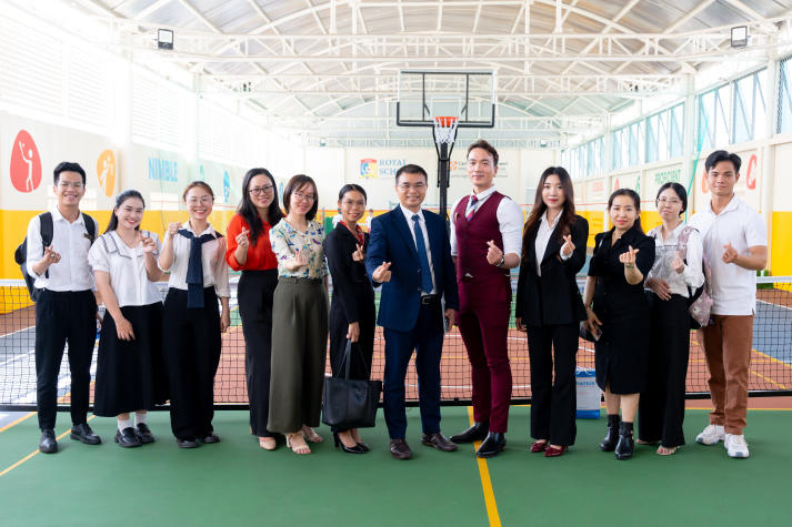 Học viên cao học HUTECH khám phá cơ hội nghề nghiệp và phương pháp giảng dạy quốc tế tại Royal School 79