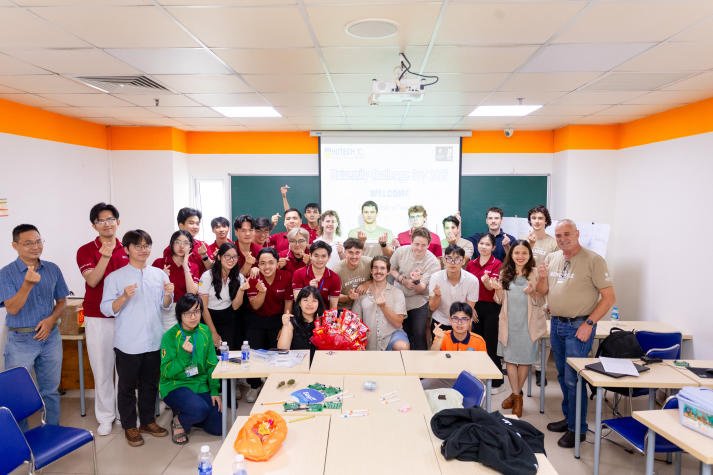 HUTECH and University of Newcastle students connect through Nucleo experiences and technical exchange 96