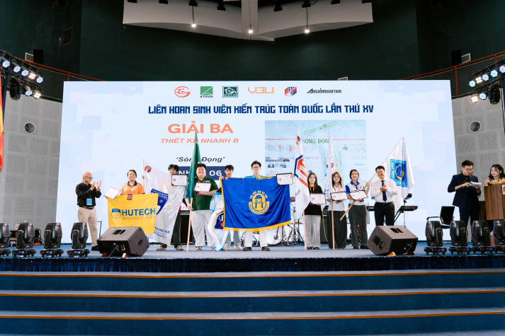 Sinh viên HUTECH xuất sắc giành 9 giải thưởng tại Liên hoan Sinh viên Kiến trúc toàn quốc 2026 71