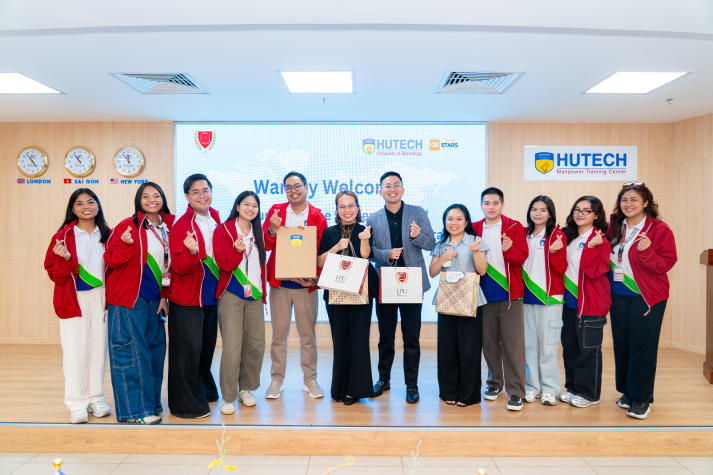 HUTECH mở rộng kết nối với Hội sinh viên Lyceum Supreme Student Council (Philippines) 8