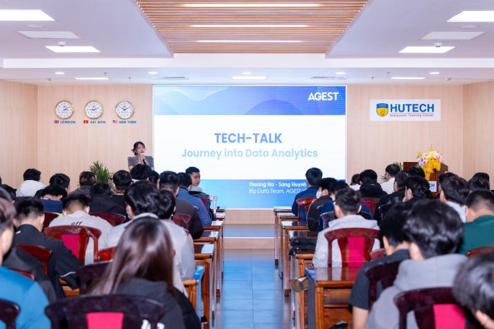 Sinh viên Khoa Công nghệ thông tin định hướng sự nghiệp trong ngành Data Analytics cùng AGEST Việt Nam 33
