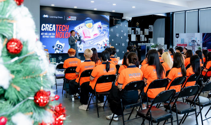 Trang bị năng lực truyền thông số thời AI cho sinh viên Quan hệ công chúng tại Learning Chain 39