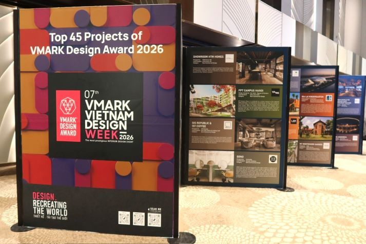 Sinh viên Khoa Kiến trúc - Mỹ thuật cập nhật tư duy thiết kế bền vững tại VMARK Vietnam Design Week 2026 58