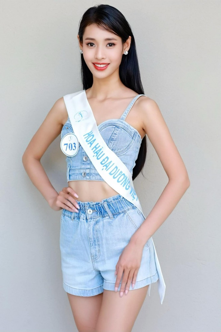 Mai Hiếu Ngân - Miss HUTECH 2021 xuất sắc đạt danh hiệu “Người đẹp áo dài” Hoa hậu Đại Dương Việt Nam 2023 7