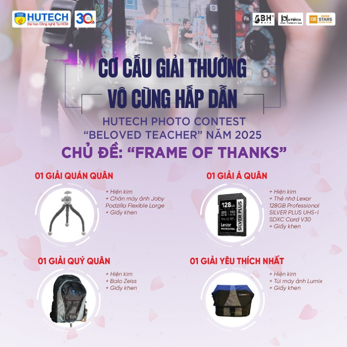 HUTECH Photo Contest “Beloved Teacher 2025” chính thức tiếp nhận ảnh dự thi đến hết ngày 16/11 55