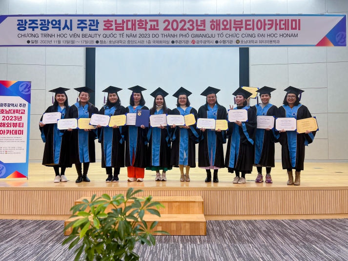 Cán bộ - giảng viên HUTECH tập huấn về thẩm mỹ tại Đại học HONAM - Hàn Quốc với nhiều trải nghiệm đáng nhớ 72