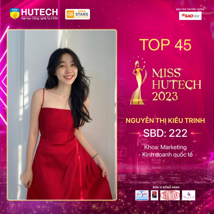 Top 45 thí sinh xuất sắc nhất của Miss HUTECH 2023 chính thức lộ diện 134