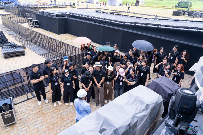 Visiting “The Next Concert” Production Process: Event Management Students Gain Valuable Real-World Insights 26