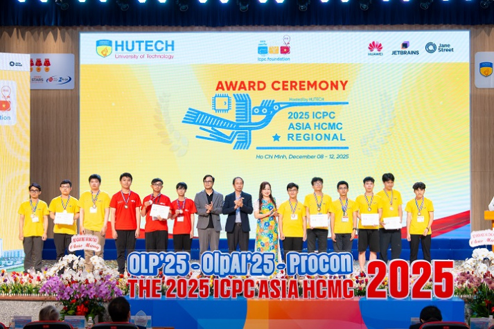 Khép lại OLP’25, OlpAI’25, Procon’25 và ICPC Asia HCMC 2025 tại HUTECH, mở ra tiềm năng mới cho thế hệ công nghệ trẻ 154
