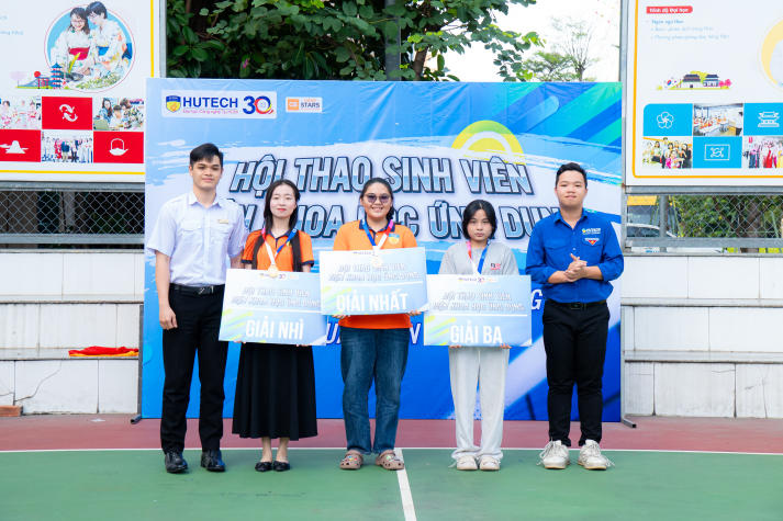 Hành trình tìm kiếm những chiến binh xuất sắc cho HUTECH Games 2026 của Viện Khoa học Ứng dụng 183