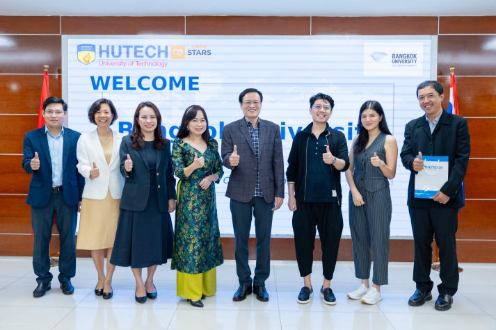 HUTECH welcomed Bangkok University (Thailand) 52