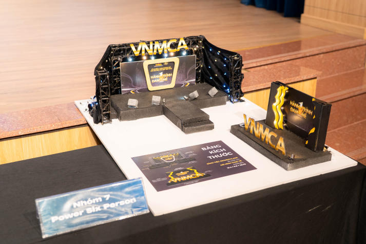 “Phù thủy sân khấu” HUTECH hiện thực hóa ý tưởng thành mô hình sân khấu sống động 9