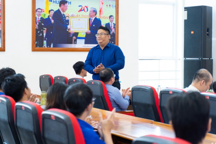 Khoa Công nghệ thông tin HUTECH tổng kết phong trào sinh viên và phát động phong trào năm học 2023-2024 47