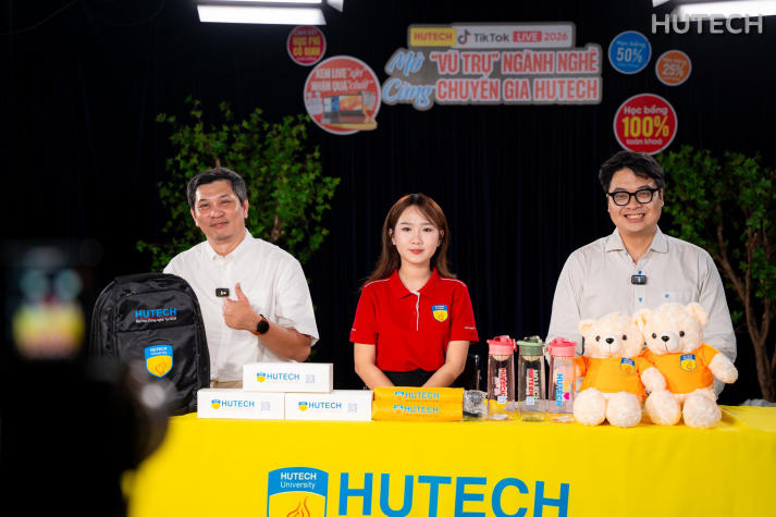 [HUTECH TIKTOK LIVE 2026] Công nghệ thông tin và Ngôn ngữ Anh - chìa khóa mở lối tương lai cho Gen Z 22