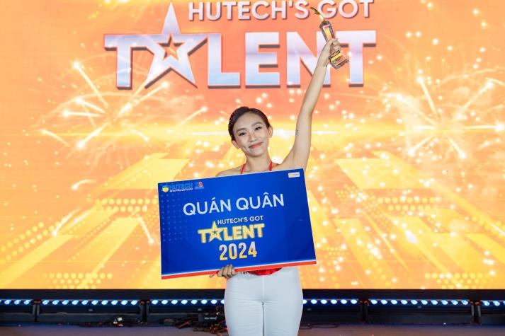 Ấn tượng tân Quán quân HUTECH’s Got Talent 2024: từng đạt Huy chương Đồng SEA Games 31 6