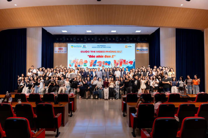 [Video] Khi sinh viên PR HUTECH kể chuyện “đời” bằng lăng kính phim phóng sự 266