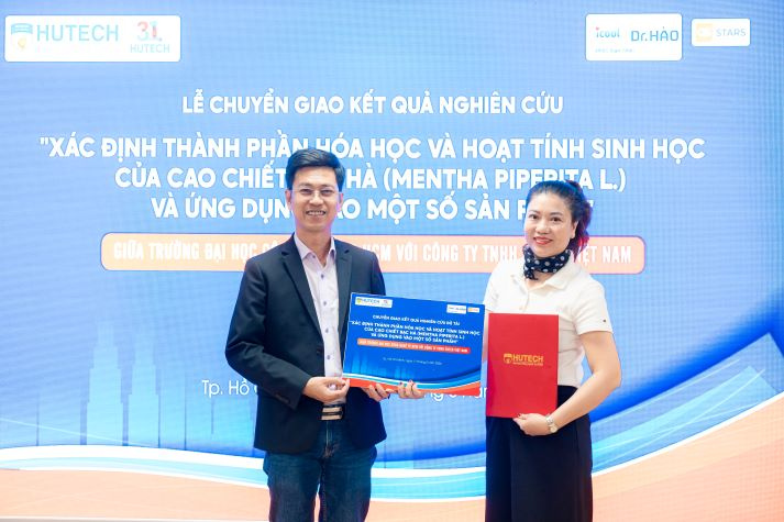 Viện Khoa học Ứng dụng khai mở tiềm năng ứng dụng từ Bạc hà 72