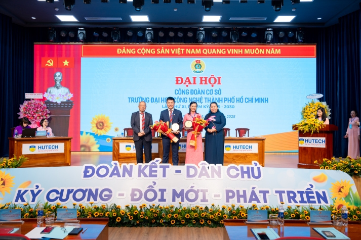 Đại hội Công đoàn HUTECH khóa XI, nhiệm kỳ 2025-2030: Khát vọng đổi mới, hướng đến tổ chức vững mạnh 296