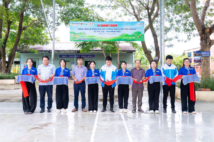 Những công trình ghi dấu sức trẻ HUTECH trong Mùa hè xanh 2026 tại Đồng Tháp 31
