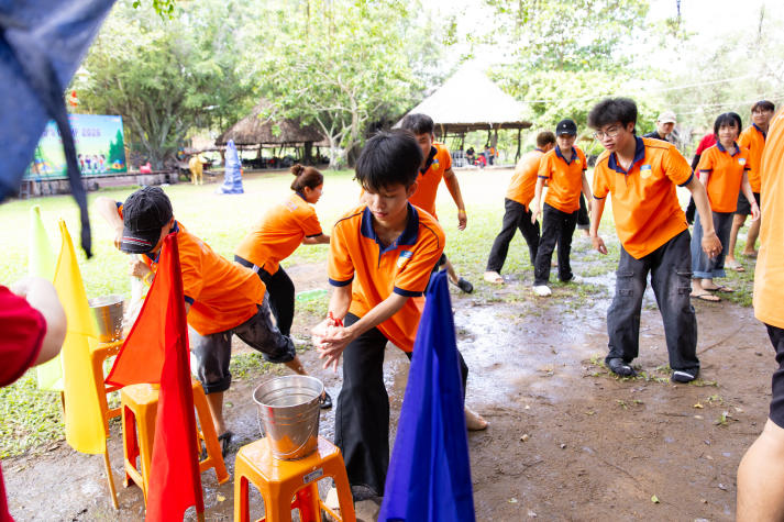 [Ảnh] Sinh viên Viện Văn hóa - Nghệ thuật - Thể thao khuấy động sức trẻ tại Hội trại kết nối CAS’s Camp 2026 30
