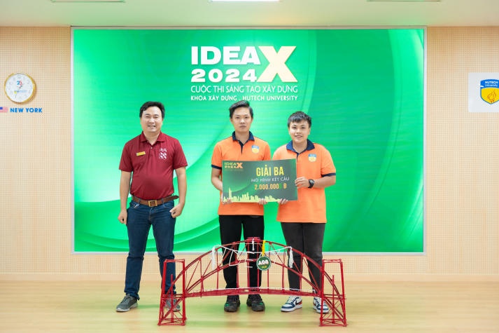 Quán quân cuộc thi Sáng tạo xây dựng IDEA-X chính thức gọi tên đội nhà HUTECH 225