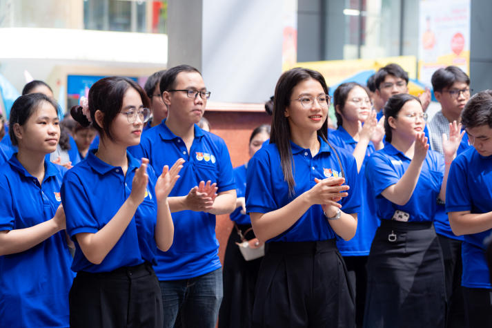 Lễ ra quân Mùa hè xanh HUTECH 2025: Sắc áo xanh tình nguyện vì cộng đồng 113