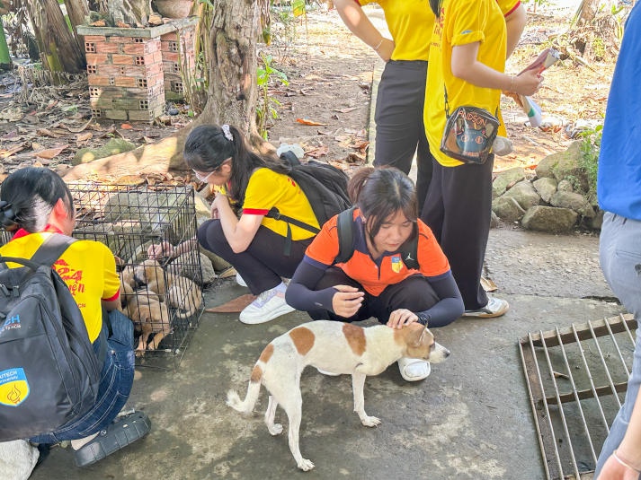 Chiến sĩ Xuân tình nguyện Khoa Thú y - Chăn nuôi thực hiện hành trình cứu hộ thú cưng đầy ý nghĩa 44