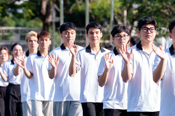 Hơn 2000 vận động viên hội tụ, thổi bùng không khí khai mạc HUTECH Games 2026 42