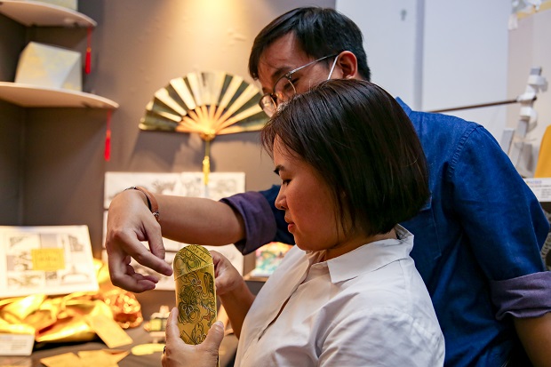 Loạt tác phẩm đồ họa về vốn cổ dân tộc Hoa của sinh viên Thiết kế đồ họa HUTECH 76