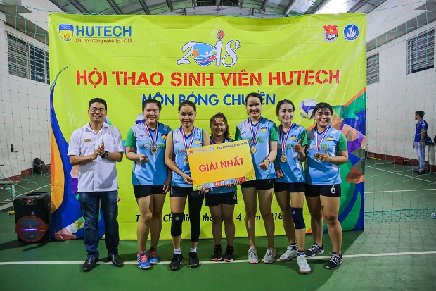 The golden girls who hold the “Queen of the Court” title of Volleyball at the 2020 HUTECH GAMES 140