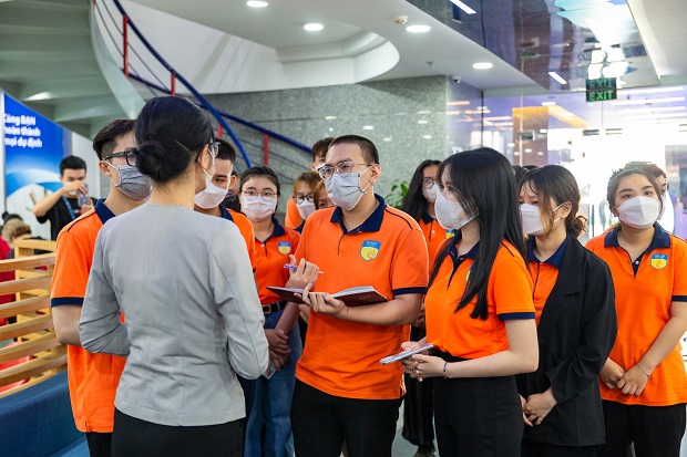 Sinh viên Khoa Luật HUTECH tìm hiểu cơ hội nghề nghiệp trong lĩnh vực tài chính tại Ngân hàng Bản Việt 116