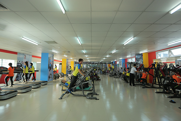 現代化的健身房——為胡志明市科技大學（HUTECH）的學生提供了有效的健康培訓地址 41