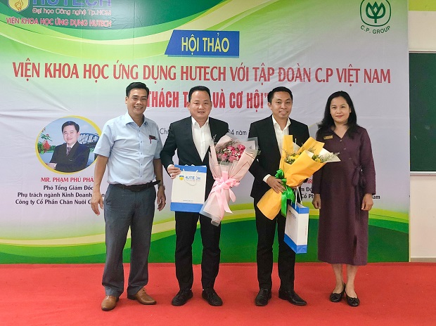 Chuyên gia từ C.P Việt Nam đồng hành cùng sinh viên HUTECH tìm hiểu cơ hội và thách thức tại doanh nghiệp 33